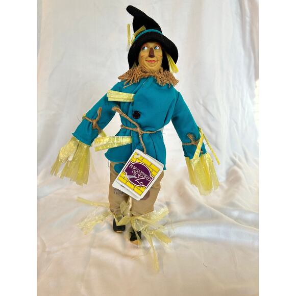 Vintage 1987 Presents The Wizard of Oz Yellow Brick Road Scarecrow Doll - Picture 1 of 8